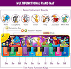 Kids Musical Piano Mat     25 Sounds  Baby Floor Playmat   Educational Toy