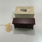 Vintage Concord Museum Dollhouse Miniature 1 12  Wooden  Chippendale Buffet