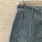 America Eagle Outfitters A-line Corduroy Short Skirts Womens 2 Reg Blue Cotton