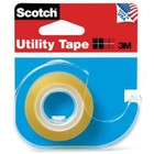 Scotch Utility Tape With Dispenser Roll 1 2x700 In Adhesive Rk-2s Clear  6-pack