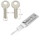 Hook And Pickup Tool Kit 2 In 1 Portable Lock Picking Set Ergonomic Handle 
