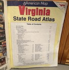 Virginia State Road Map Atlas 2003 By American Maps