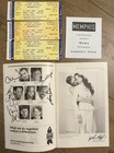 Playbill Programs Lot Of 18 From 1990s And 2000s Autographs  Tix Stubs  Inserts
