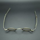 Antique 1800s Oval Spectacles Pin-in-slot Sliding Temple Eyeglasses