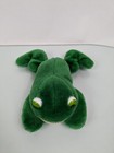 Vintage Jerry Elsner Plush Green Frog Toad Croaks Stuffed Animal Toy 10    Sounds