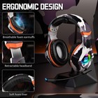 Gaming Headset For Ps4 Ps5 Pc  Xbox Headset With 7 1 Surround Sound  Gaming Head