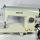 Vintage White Model 65 Sewing Machine 1960s Straight Stitcher Heavy Duty