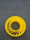 Polyurethane Pinch Wheel Precision No-crush 6-1 2  X 2  W 2-1 2  Core Yellow