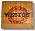 Antique Weston Electric Model 280 Voltmeter With Clamp Wire In Original Box