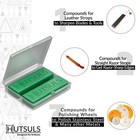 Hutsuls 2-pack 5 Oz Green Knife Stropping Compound   Case Buffing Polishing Bars
