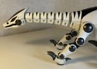 Wow Wee Roboraptor White Black Interactive Dinosaur 28    Robot No Remote  Working