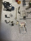 Vtg Lot Sewing Machine Attachments Box - Estate Sale Find
