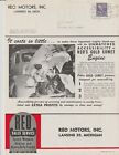 Reo News Truck Brochure Pamphlet  Oct 1951 16 Pgs Original 8x11   Reo Founder
