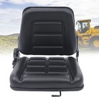 Universal Forklift Suspension Seat Fits For  Clark Cat Hyster Yale Toyota Black