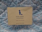 New Pottery Barn Kids 36x50 Eliza Quilt Toddler 100  Cotton Throw Powder Blue