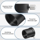 Alstar 1 25 Inch To 0 965 Adapter - 24 5mm 31 7mm Telescope Eyepiece   