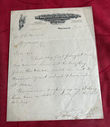 1913 Coca-cola Bottling Co Waycross Ga Letterhead