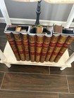 Set Of 3 Book Veneer Hidden Storage Files Retro Vintage 12x10 5x5