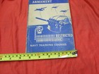 Aircraft Armament Navy Training Course Manual World War Ii 1944 Restricted