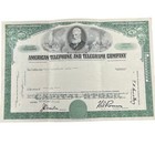 At   T American Telephone And Telegraph Capital Stock Certificates  2  1966 1967