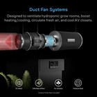 Cloudline Pro T6  Inline Booster Duct Fan 6    Cooling Vent Exhaust Grow Tents