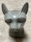 Unique Ancient Egyptian Antiques Goddess Bastet Figurine  4 3 4    Tall