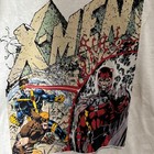 Vintage Marvel X-men T Shirt Size L 1991 Jim Lee Rare 90s Magneto  Wolverine  Cy