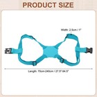 Luggage Strap Bag Bungee Elastic Suitcase Adjustable Belt For Add A Bag  Blue
