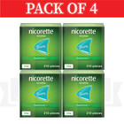 4 X Nicorette Fresh Mint Gum 2mg 210 Pieces - Pack Of 4