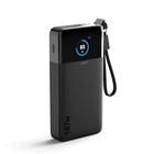 Laptop Power Bank 25000mah Portable Charger With Detachable Usb-c 187w Black