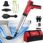 Electric Toilet Plunger High Pressure Drain Unclogger Plungers For Bathroom     