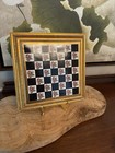 Vintage Mckenzie Childs Courtly Check Torquay Rose Trivet Cottagecore Wall Decor