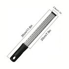 Zester Cheese Grater Zester Grater With Handle Lemon For Kitchen Stainless Steel
