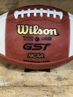 Wilson Gst Full-size Red Nfl Panel Color Leather Nfhs   Ncaa Football - New