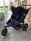 Bob Gear Flex Dual 3 0 Jogging Stroller - Graphite Black Double Stroller