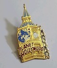 London Planet Hollywood Trading Pin Restaurant Chain England Big Ben Tower Rare