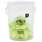 Athletic Works Set Of 12 Softballs In 5-gallon Seat Bucket  11 Inch