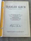 Vintage 1976 Traveler Stamp Album Of The World  Postage Stamps   With Stamps  