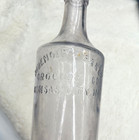 Antique Bottle 1 5th Size Ridenour Baker Grocery Co Kansas City Mo West Bottoms