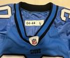 2004 Detroit Lions  30 Leigh Bodden Game Worn Pro Cut Size 44 Jersey Reebok Nfl