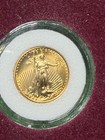 2002  5 American Gold Eagle 1 10 Oz Gold Coin Bu Brilliant Uncirculated