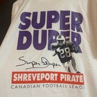 Vtg Sherveport Pirates Shirt Mens Large Cfl Canadian Football 1994 Mark Duper