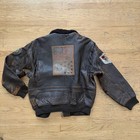 G1 Navy Leather Flight Jacket