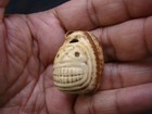 Taino Pre-columbian C 1000-1500 Ad Nice Carved Shell Pendant  rare  S4149