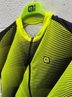 Al   Cycling Prr Square Short Sleeve Jersey - Yellow - Men s Medium