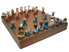 Chinese Chess Set Fold Board Xiangqi Monkey King Sun Wukong Journey To The West