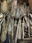 Silverware Vintage  Flatware Random Mixed Sizes brands  Over 200 Pc