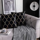 16x16 Inch Gold Velvet Throw Pillow Covers 2 Pack Square Decorative Pillow Ca   