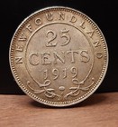 1919 Newfoundland 25 Cents