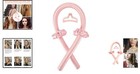 Portable Heatless Hair Curlers With Hair Claw Clip - Perfect For All Hair Types